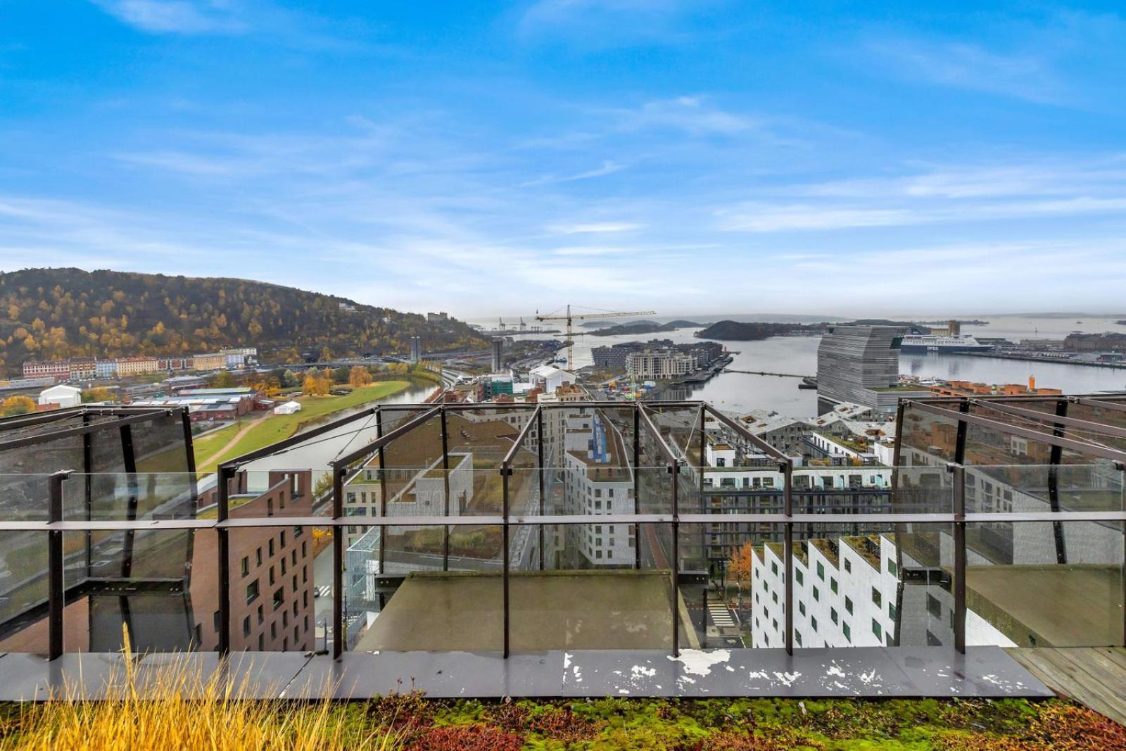 Eksklusiv Modern Barcode Apartment Oslo Exterior photo