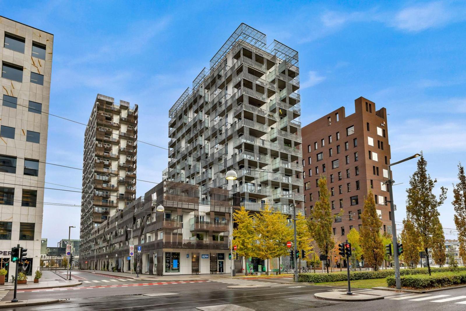 Eksklusiv Modern Barcode Apartment Oslo Exterior photo