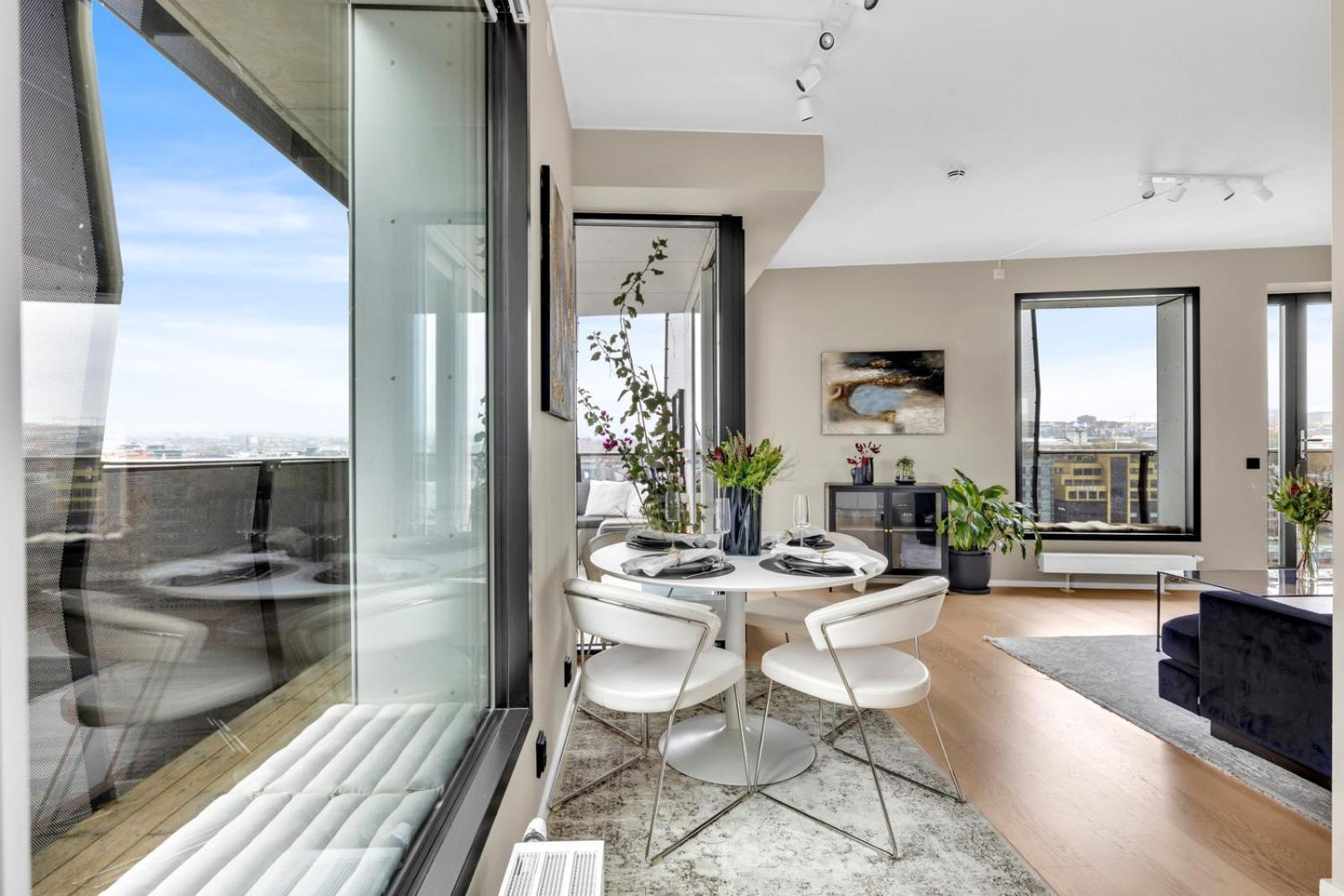 Eksklusiv Modern Barcode Apartment Oslo Exterior photo